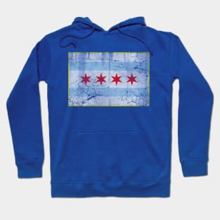 Vintage Chicago Flag Hoodie